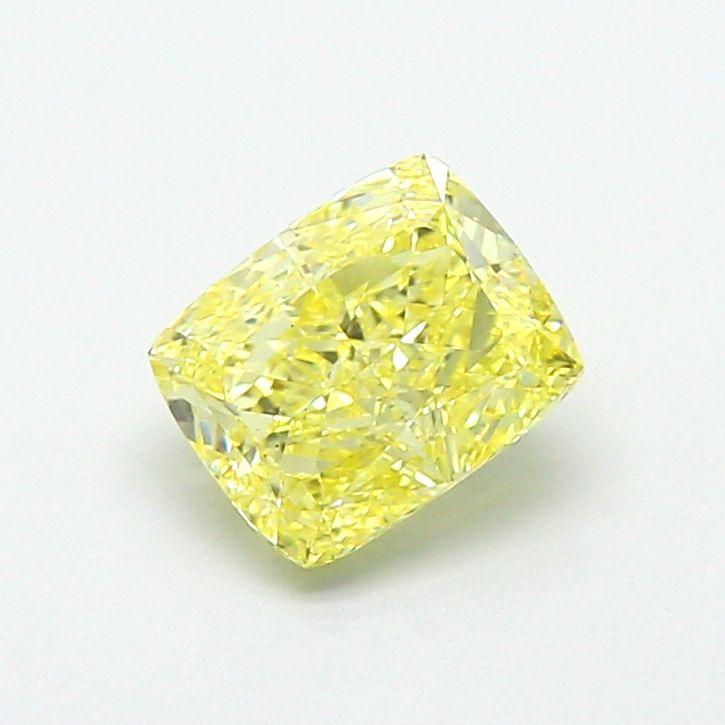 1.18 CT Fancy Intense Yellow CUSHION MODIFIED
