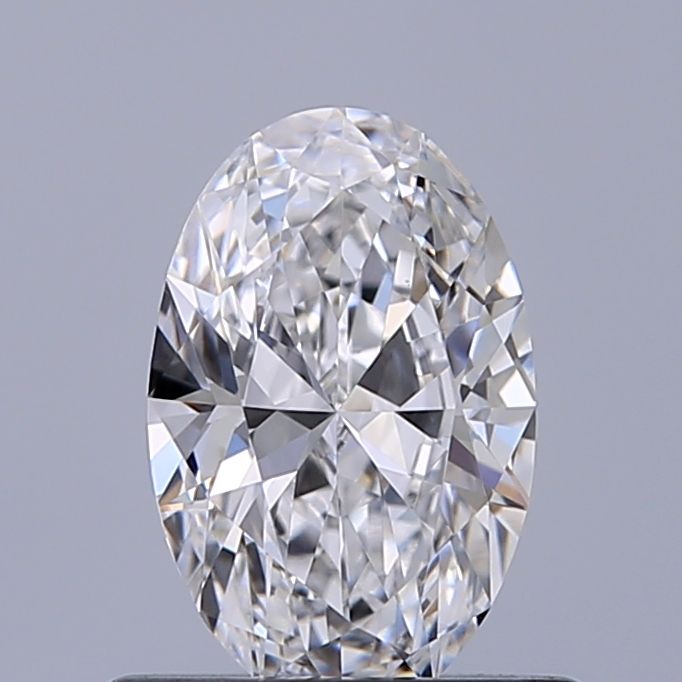 0.53 Carat D VVS1 Oval Lab Diamond