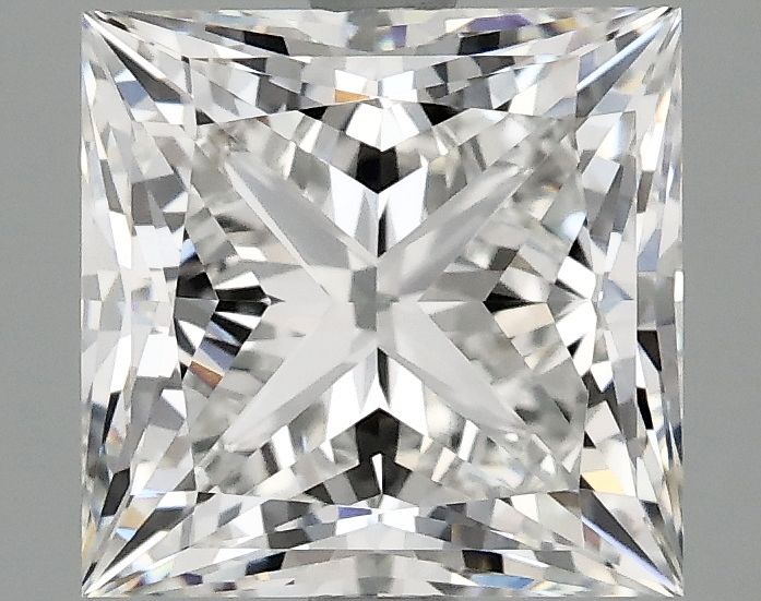 3.41 ct. princess Lab Grown Diamond front image