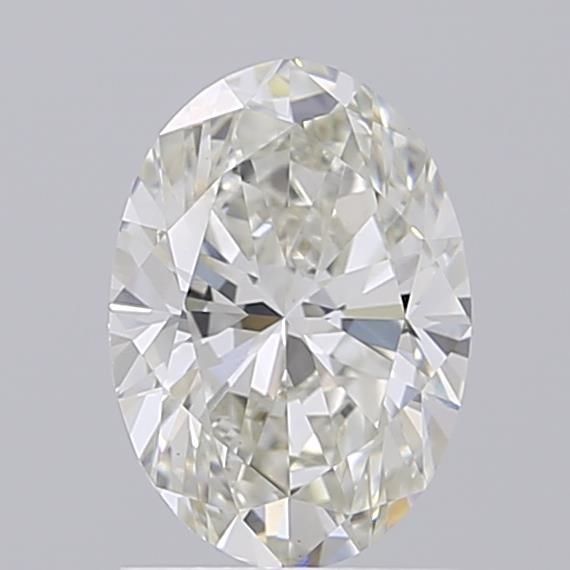 1.57 ct. oval Lab Grown Diamond front image