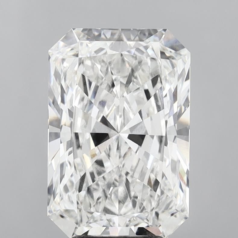 6.10 ct. radiant Lab Grown Diamond front image