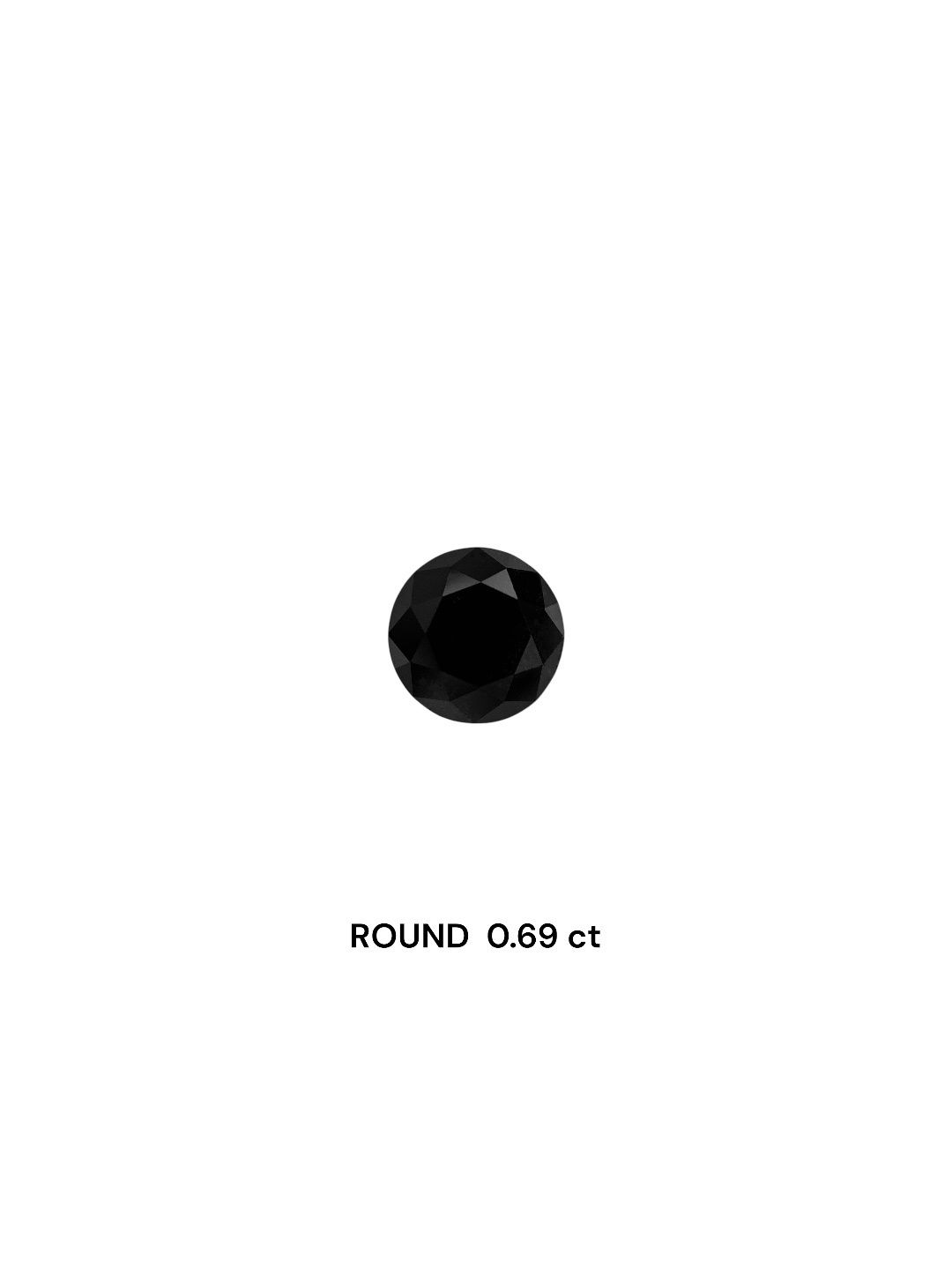 0.69 ct Round diamond