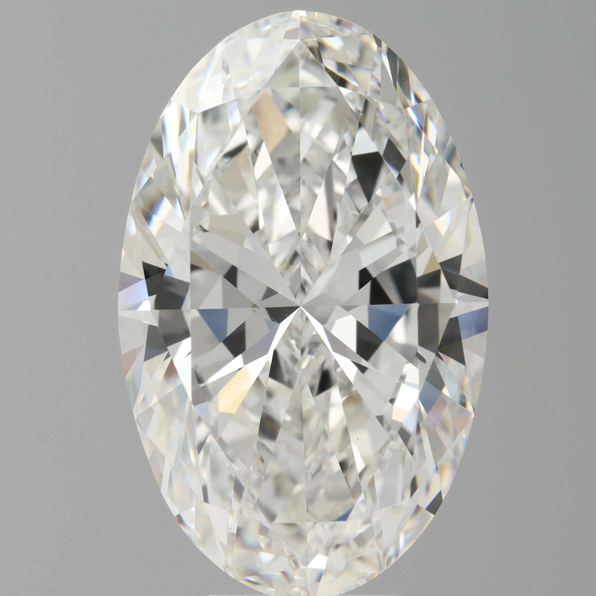 8.05 ct. oval Lab Grown Diamond front image