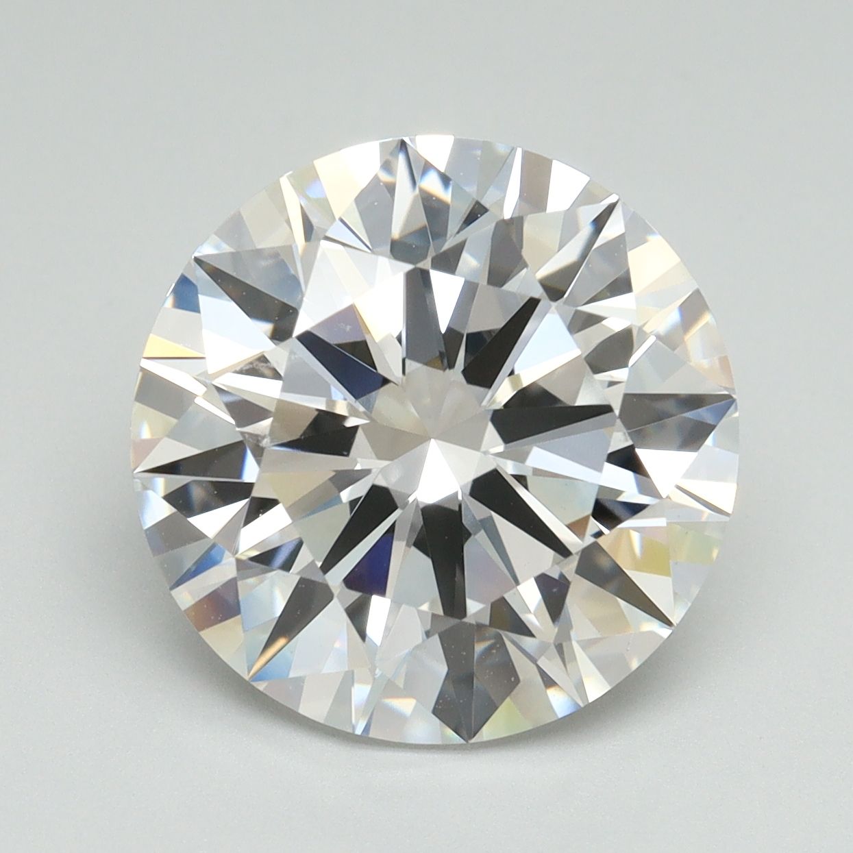 6.12 ct. round Lab Grown Diamond front image