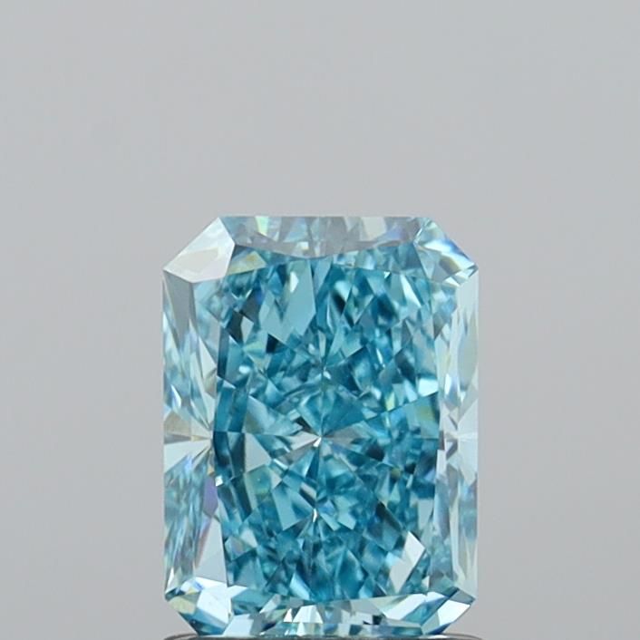 1.39 CT Fancy Vivid Blue RADIANT