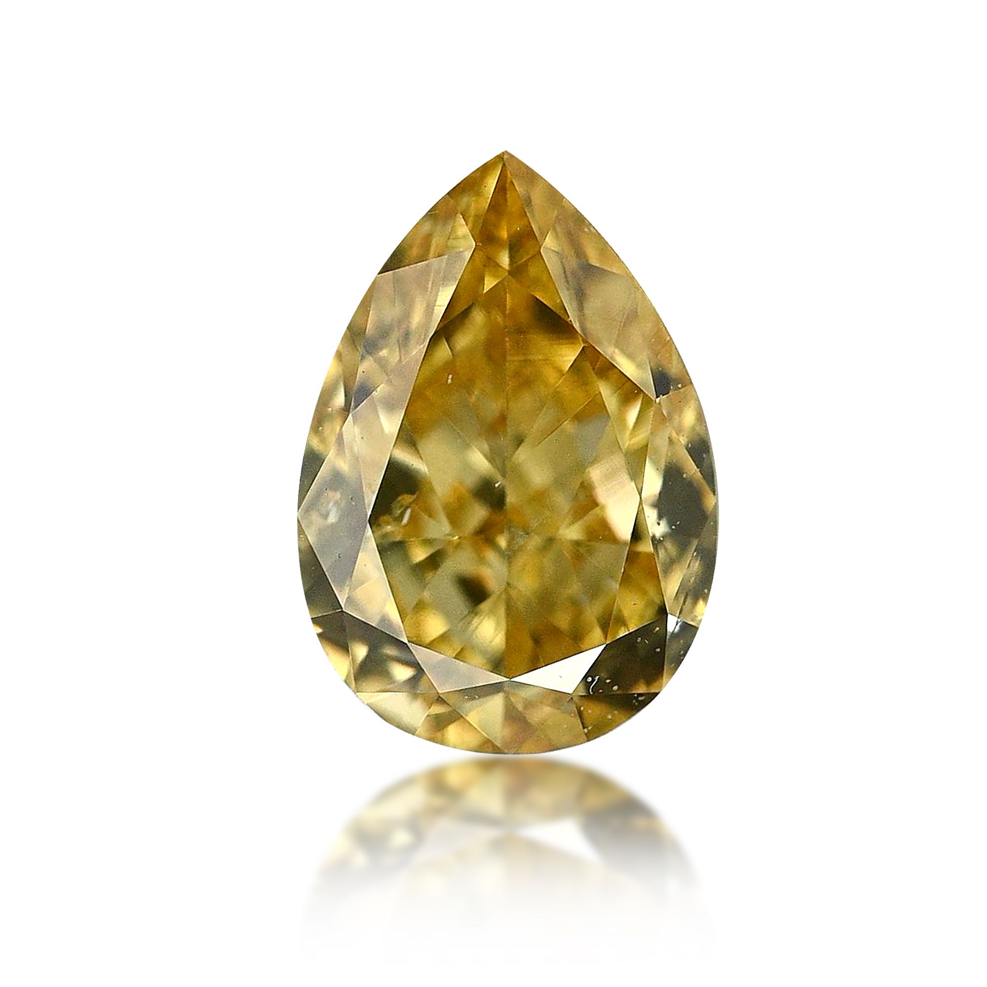 Diament 0.27 ct Fancy Vivid Yellow/SI2