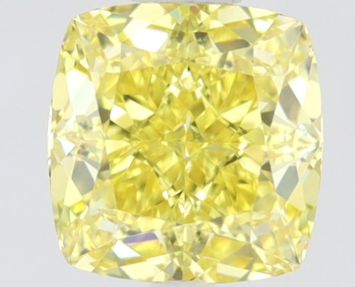 Diament 0.54 ct Fancy Vivid Yellow/VS1