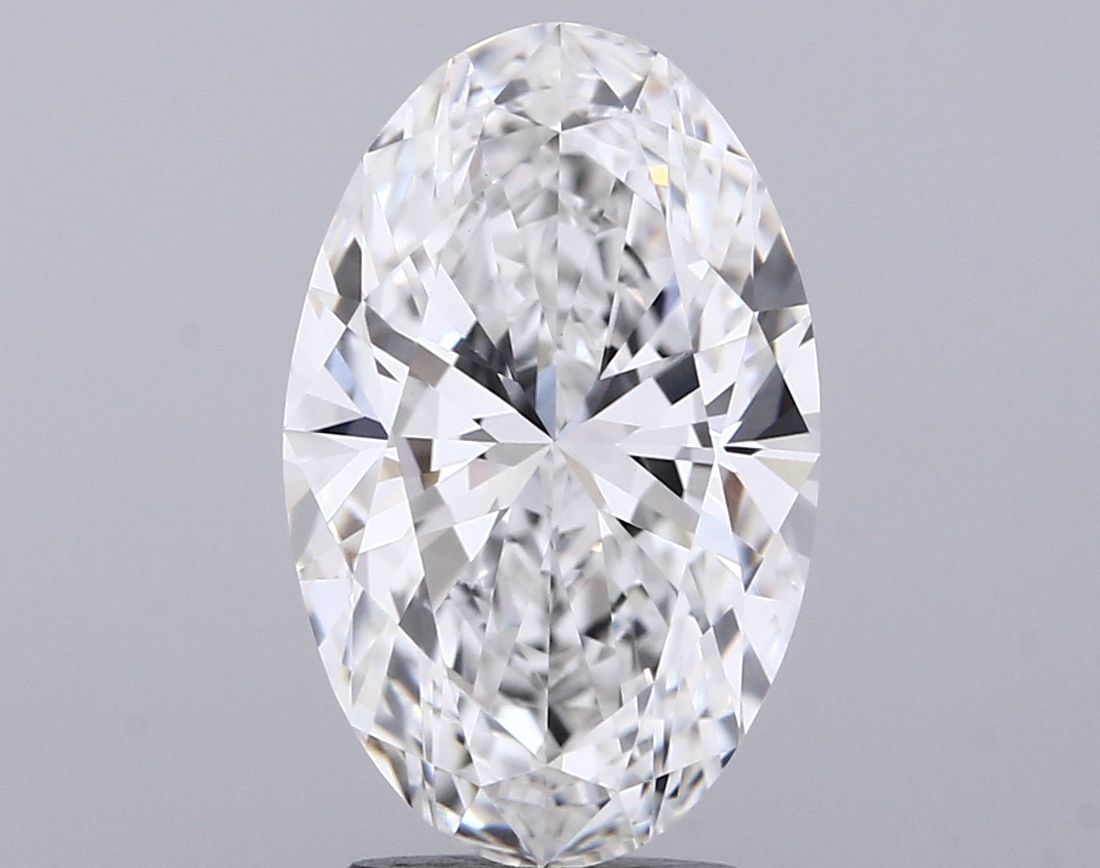 4.07 ct. oval Lab Grown Diamond front image