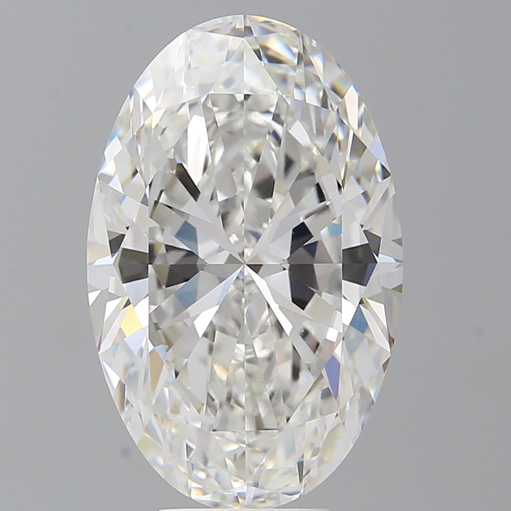 8.04 ct. oval Lab Grown Diamond front image