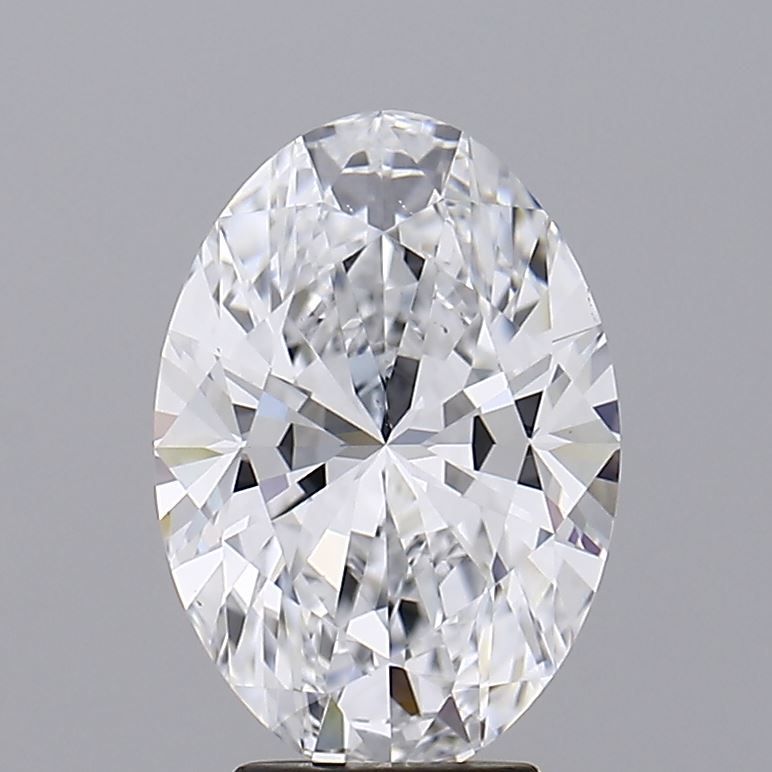 4.04 ct. oval Lab Grown Diamond front image