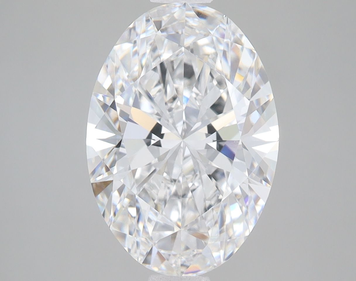 4.08 ct. oval Lab Grown Diamond front image