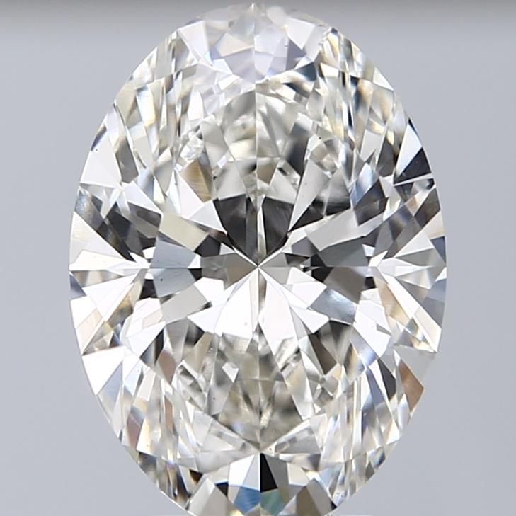 4.59 ct. oval Lab Grown Diamond front image