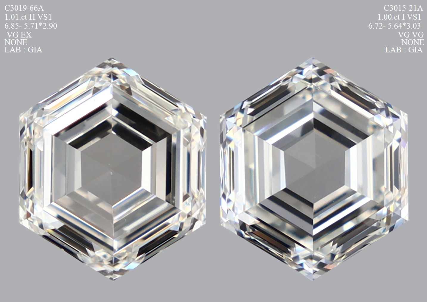 1 ct Hexagonal Diamond