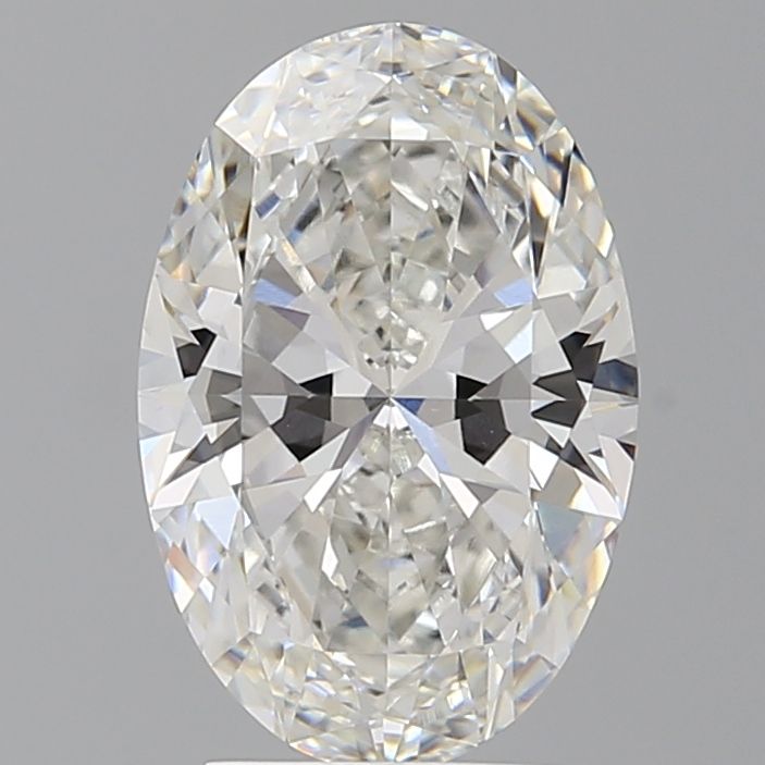 3.10 ct. oval Lab Grown Diamond front image