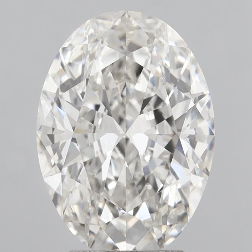 4.19 ct. oval Lab Grown Diamond front image