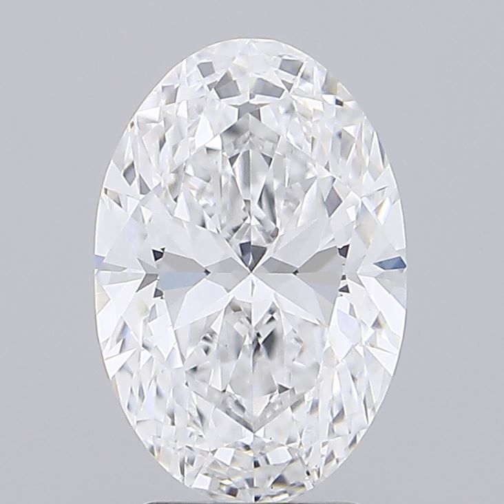3.70 ct. emerald Lab Grown Diamond front image