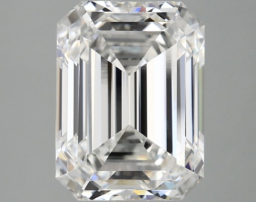 3.95 ct. emerald Lab Grown Diamond front image