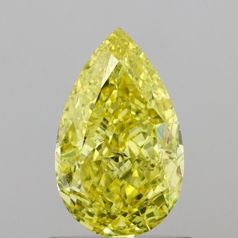 Diament 1.08 ct Fancy Intense Yellow/I1