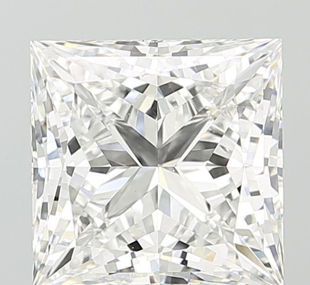 3.07 ct. princess Lab Grown Diamond front image