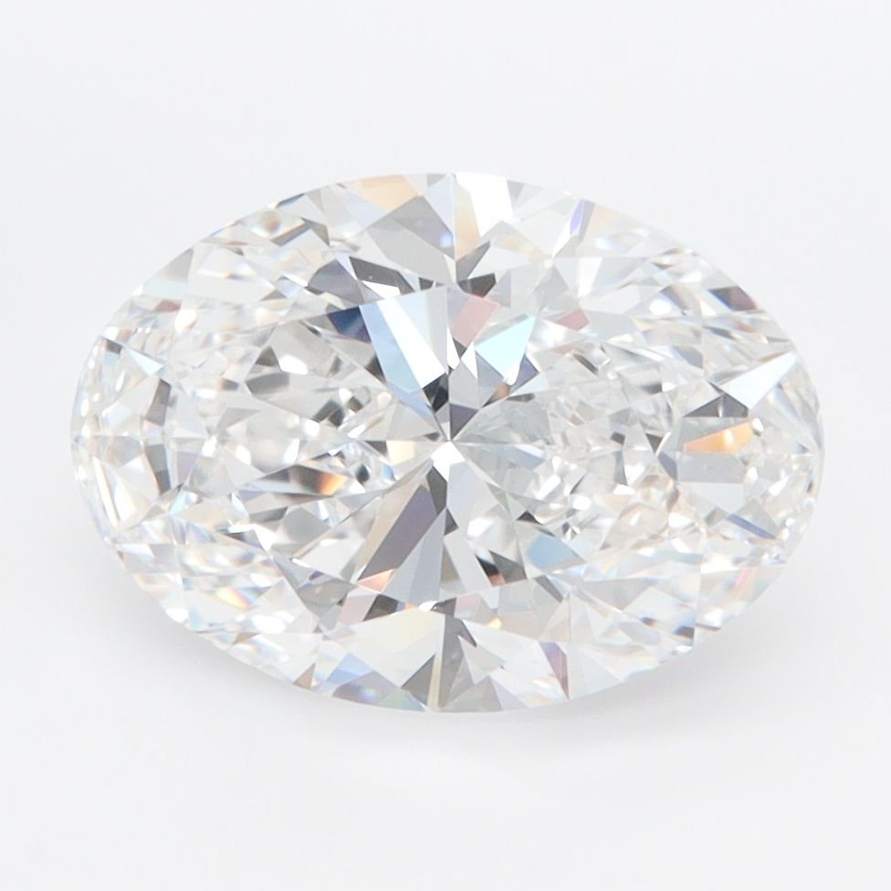3.02 ct. oval Lab Grown Diamond front image