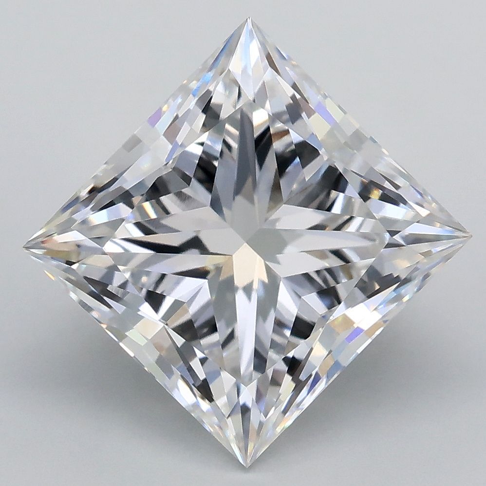 4.02 ct. princess Lab Grown Diamond front image