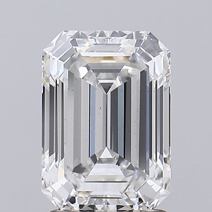 2.08 ct. emerald Lab Grown Diamond front image