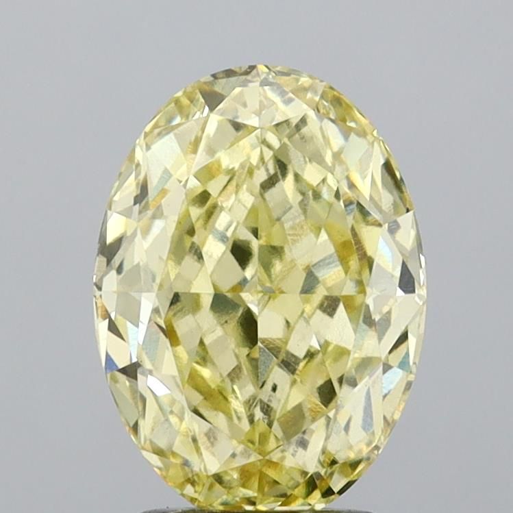 3.01 ct. oval Lab Grown Diamond front image