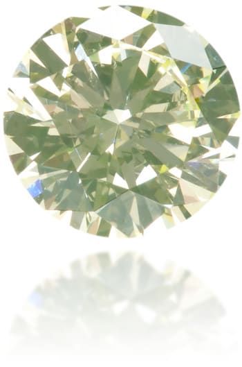 Diament 0.38 ct Fancy Light Greenish Yellow/VS2