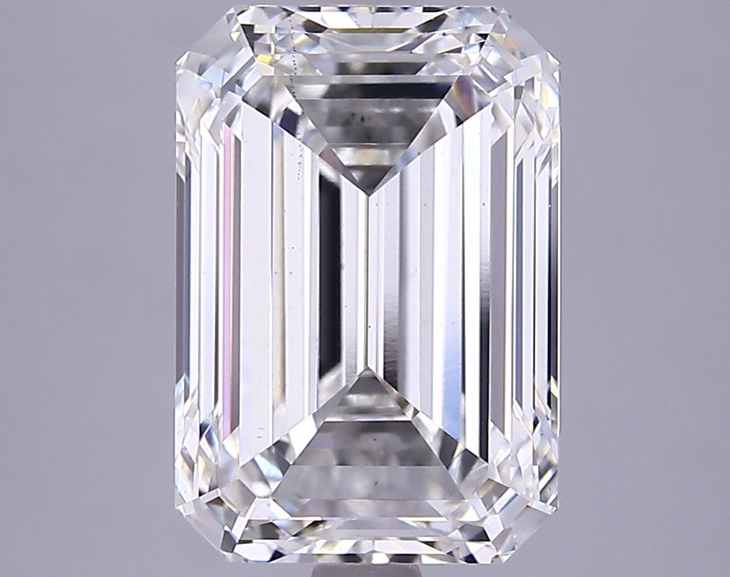 4.78 ct. emerald Lab Grown Diamond front image