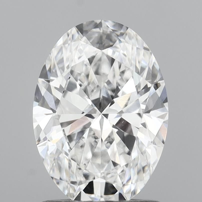 1.26 ct. oval Lab Grown Diamond front image