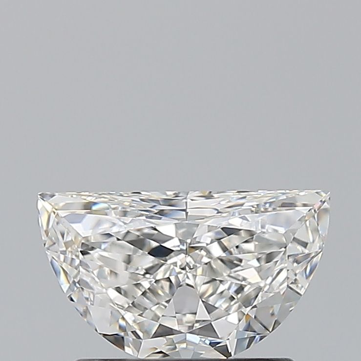 0.7 ct Half moon Diamond