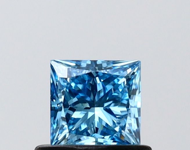0.58 CT Fancy Vivid Blue PRINCESS
