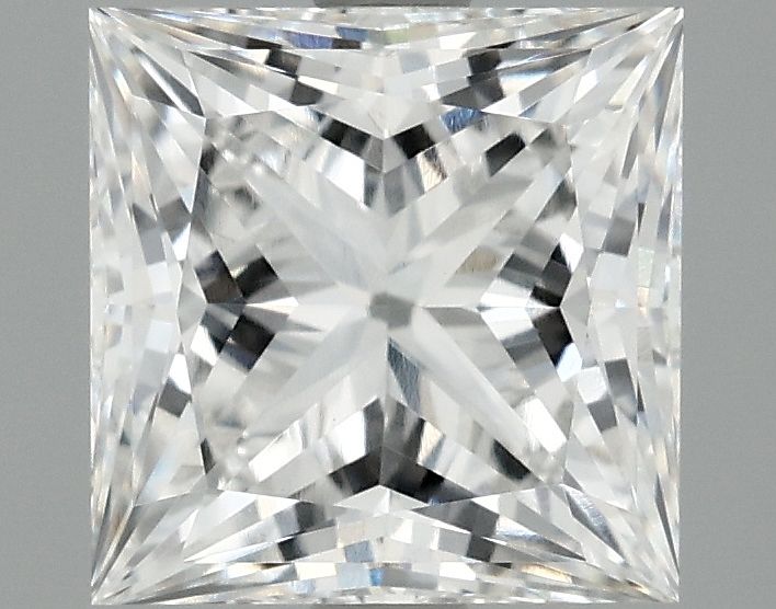 2.10 ct. princess Lab Grown Diamond front image