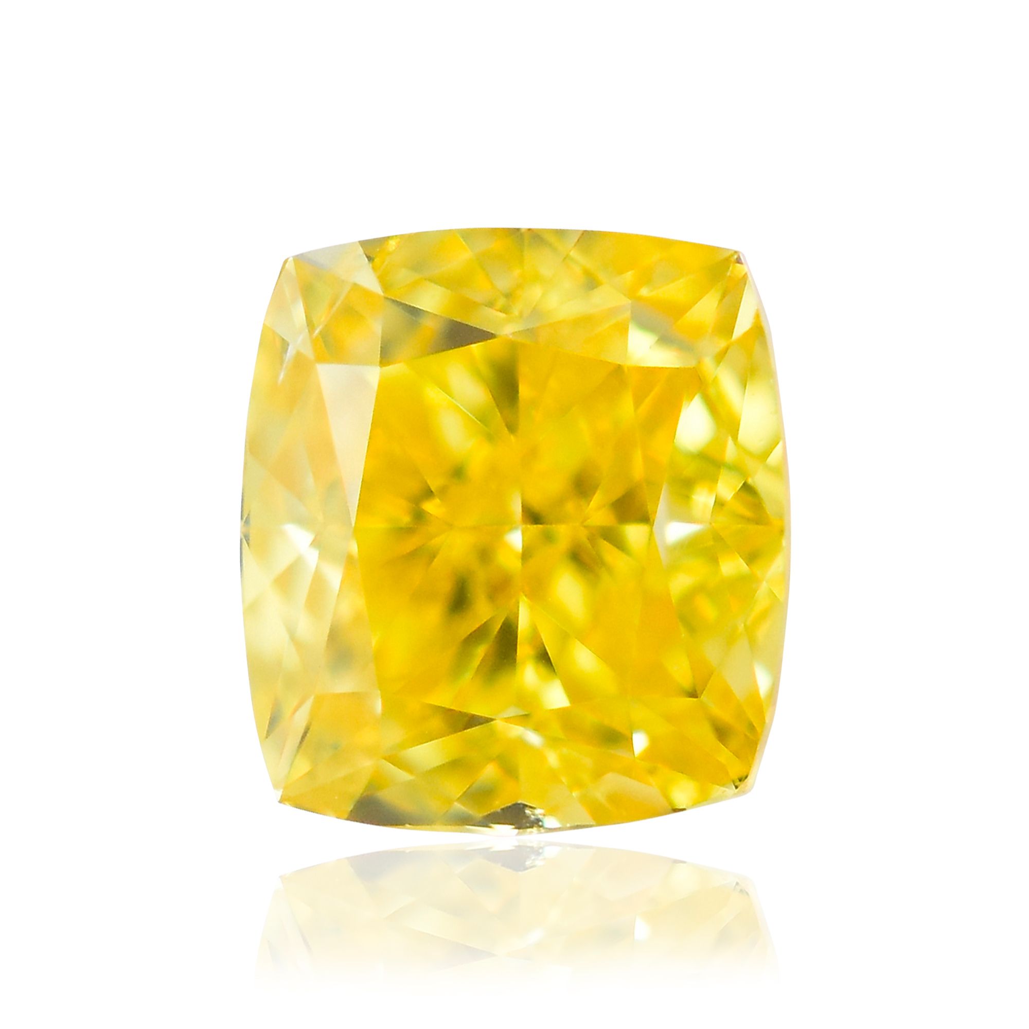 Diament 0.4 ct Fancy Vivid Yellow/SI2