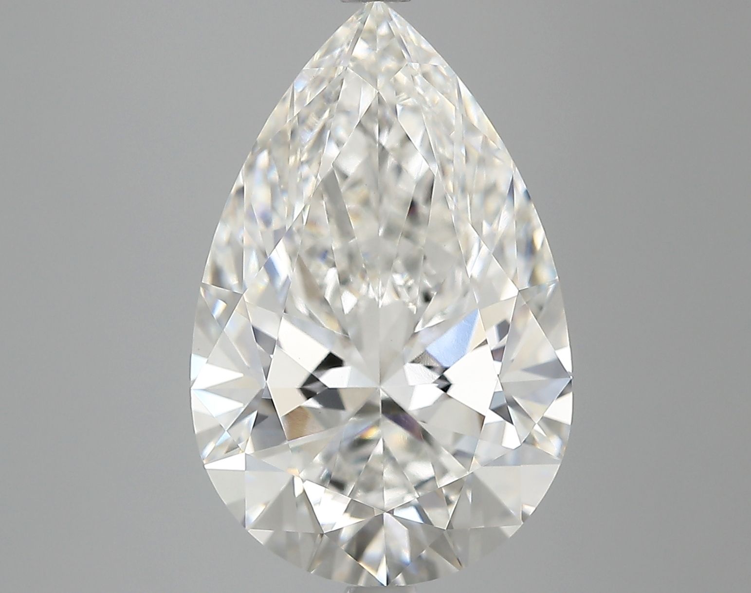 6.10 ct. pear Lab Grown Diamond front image