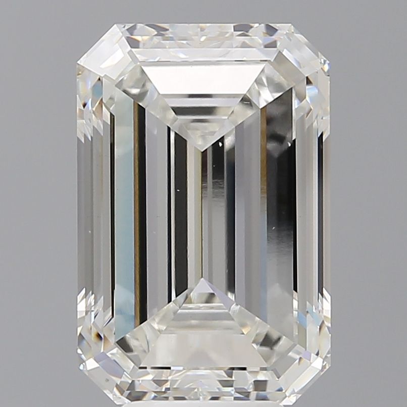 7.07 ct. emerald Lab Grown Diamond front image