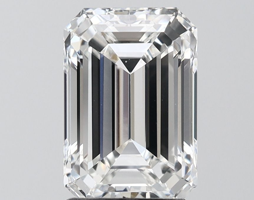 2.86 ct. emerald Lab Grown Diamond front image