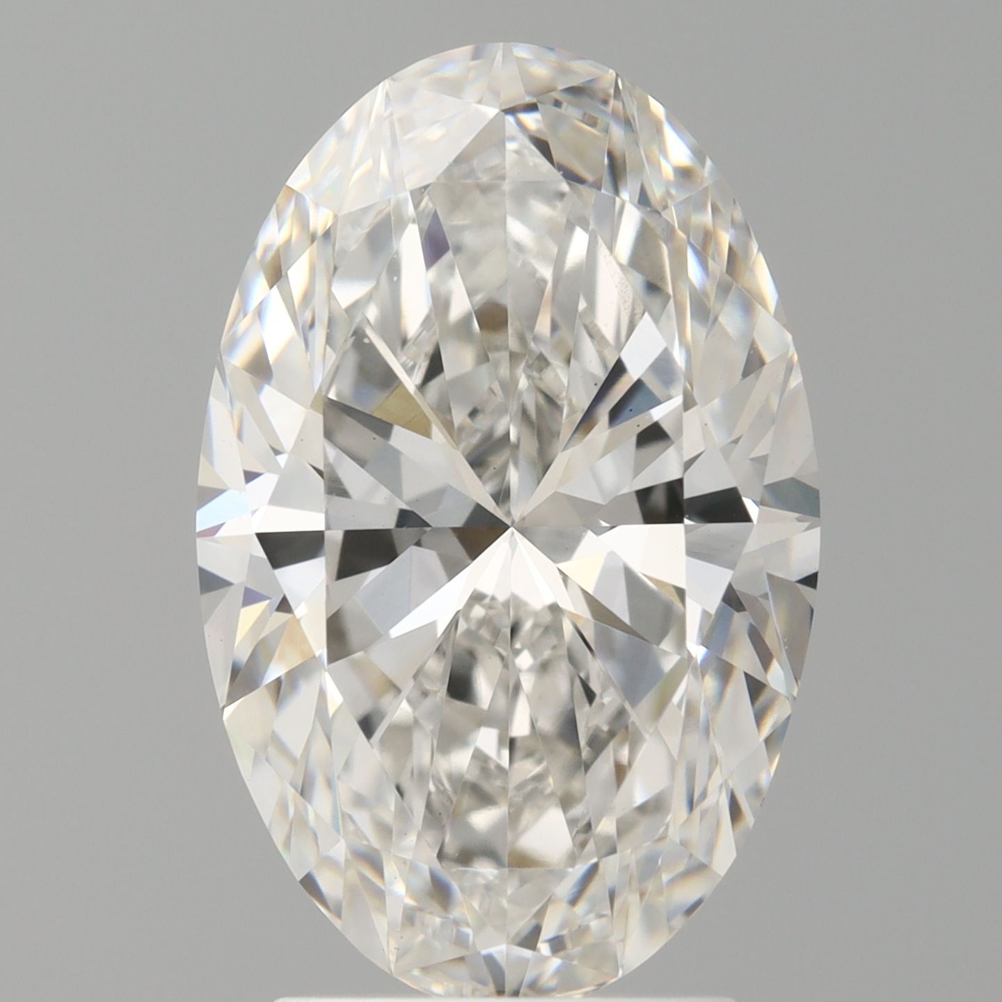 3.10 ct. oval Lab Grown Diamond front image