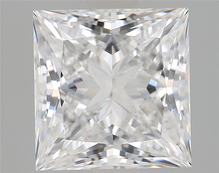 2.57 ct. princess Lab Grown Diamond front image