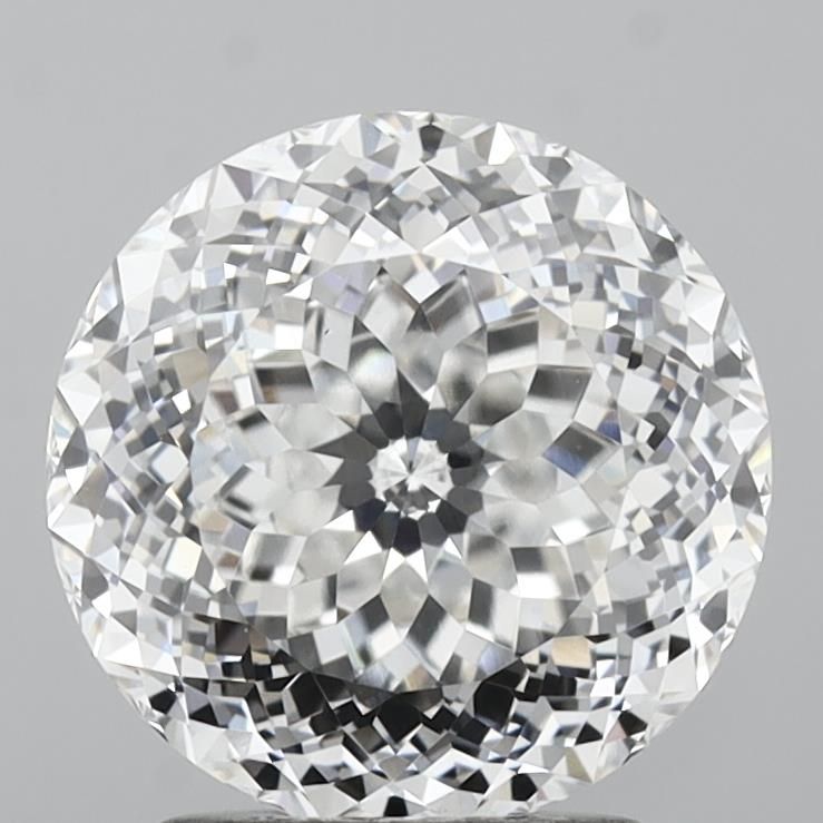 2.54 ct. round Lab Grown Diamond front image
