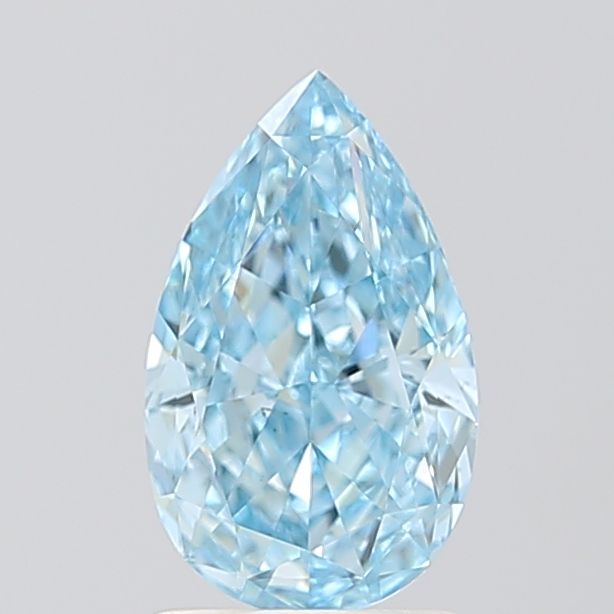 1.55 CT Fancy Vivid Blue PEAR