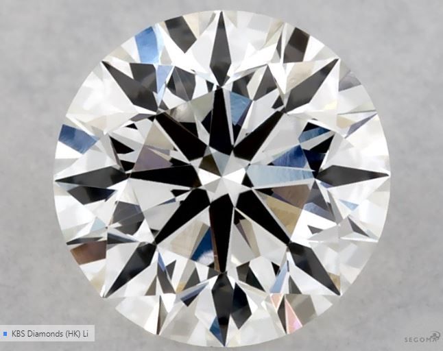0.57 ct Round diamond