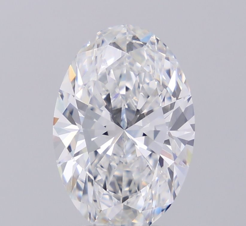 4.05 ct. oval Lab Grown Diamond front image