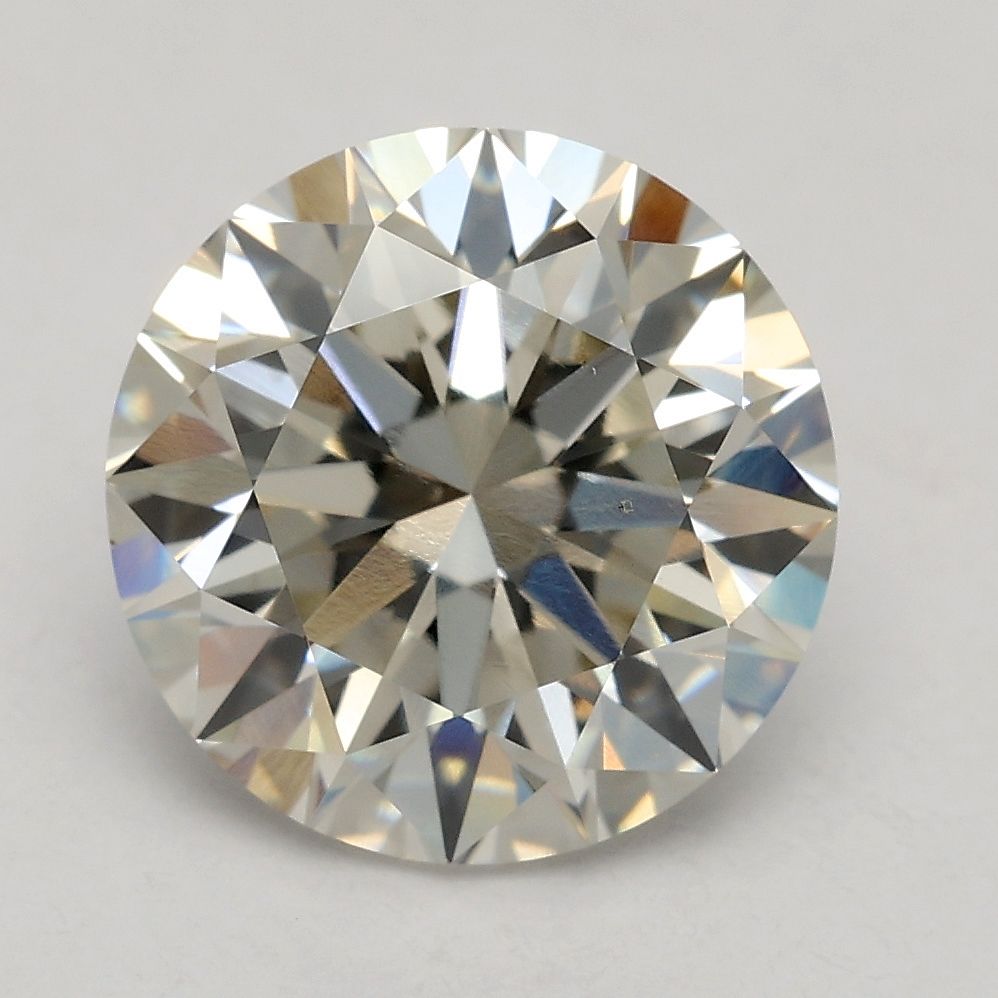 2.70 ct. round Lab Grown Diamond front image