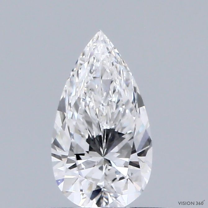 0.38 ct lab-grown Pear Diamond