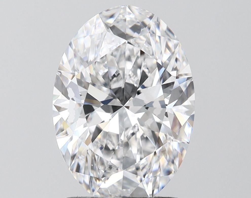 3.07 ct. oval Lab Grown Diamond front image