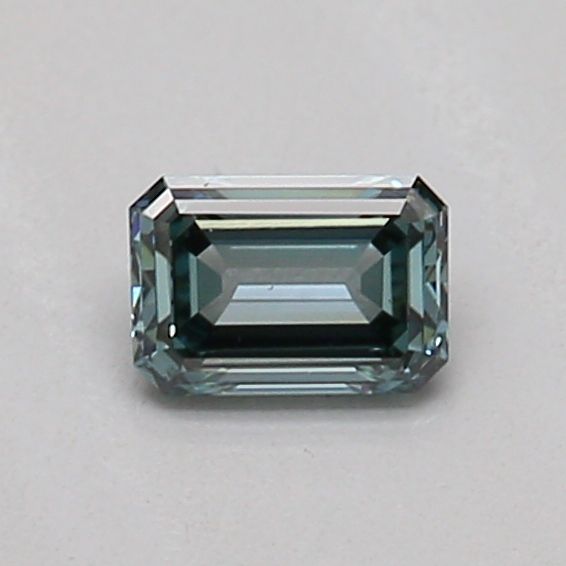 0.2 CT Fancy Vivid Blueish Green EMERALD