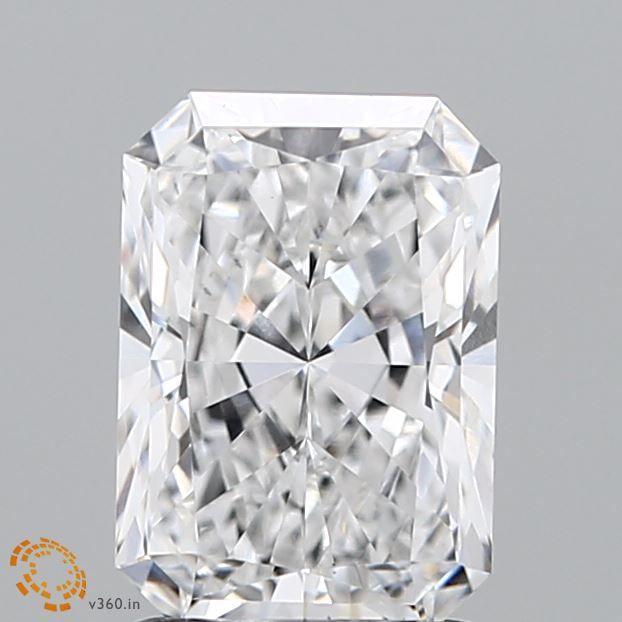 1.72 ct. radiant Lab Grown Diamond front image