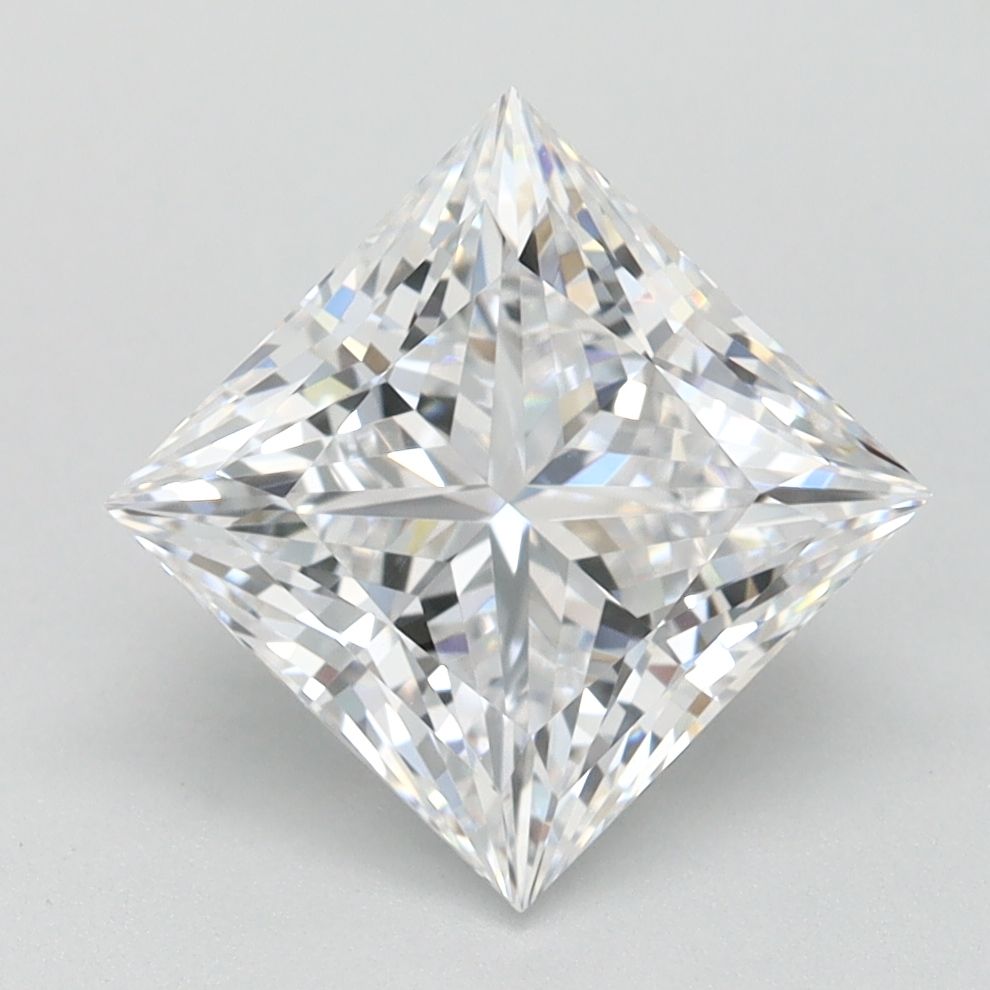 2.12 ct. princess Lab Grown Diamond front image