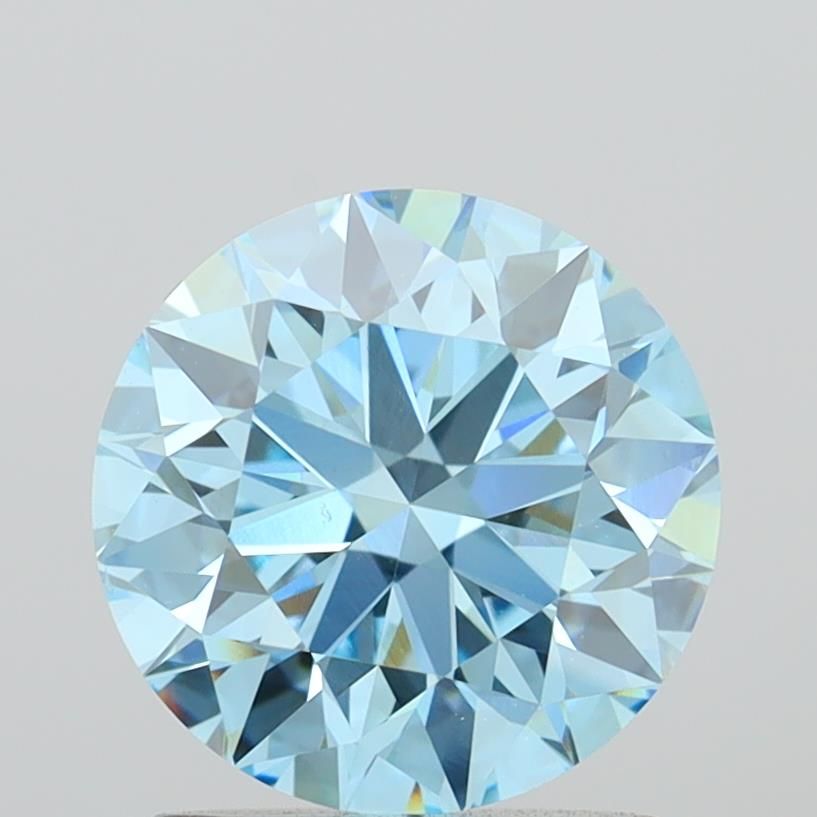 1.54 CT Fancy Vivid Blue ROUND